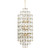 Varaluz - 329F14CG - 14 Light Foyer Pendant - Cubic - Calypso Gold