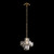Cubic One Light Pendant (329P01CG)