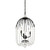 Voliere Three Light Pendant (343F03MB)