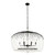 Varaluz - 343N06MB - Six Light Pendant - Voliere - Matte Black