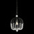 Varaluz - 343P01MB - One Light Pendant - Voliere - Matte Black