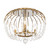 Varaluz - 343S03HG - Three Light Semi-Flush Mount - Voliere - Havana Gold