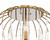 Voliere Six Light Semi-Flush Mount (343S06HG)