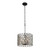 Varaluz - 345P04CBHG - Four Light Pendant - Windsor - Carbon/Havana Gold