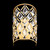 Windsor One Light Wall Sconce (345W01FGMB)