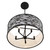 Kato Five Light Convertible Semi-Flush/Pendant (348S05CB)