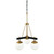 Allie Three Light Chandelier (352C03BLSB)
