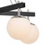 Allie Five Light Chandelier (352C05BLPN)