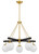 Allie Five Light Chandelier (352C05BLSB)