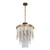 Lafayette Four Light Chandelier (359C04HG)