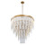Varaluz - 359C13HG - 13 Light Chandelier - Lafayette - Havana Gold
