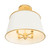 Coco Four Light Semi-Flush Mount (364S04MWFG)