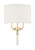 Secret Agent Two Light Wall Sconce (368W02GOW)