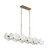 Varaluz - 370N10HG - Ten Light Linear Pendant - Cosmos - Havana Gold