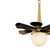 Daphne One Light Pendant (372P01MMBFG)