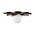 Daphne One Light Convertible Flush Mount/Wall Sconce (372S01LMBFG)