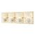 Varaluz - 376B04SB - Four Light Bath - Morgan - Satin Brass
