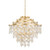 Varaluz - 377C10FG - Ten Light Chandelier - Kalani - French Gold