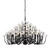 Varaluz - 378C15MB - 15 Light Chandelier - Wildflower - Matte Black
