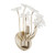 Wildflower One Light Wall Sconce (378W01GDAR)