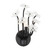 Wildflower One Light Wall Sconce (378W01MB)
