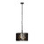 Estela Three Light Pendant (380P03MBFG)