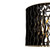 Estela Three Light Pendant (380P03MBFG)