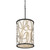Varaluz - 381F06MBAR - Six Light Foyer Pendant - Scribble - Matte Black/Artifact