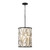 Scribble Six Light Foyer Pendant (381F06MBAR)