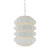 Varaluz - 382F06MW - Six Light Foyer Pendant - Swoon - Matte White