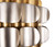 Swoon One Light Pendant (382P01AGGD)
