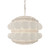 Varaluz - 382P03MW - Three Light Pendant - Swoon - Matte White