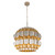 Swoon Six Light Pendant (382P06AGGD)