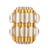 Varaluz - 382W01AGGD - One Light Wall Sconce - Swoon - Antique Gold/Gold Dust