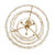 Fleur Four Light Chandelier (386C04FG)