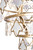 Fleur Four Light Chandelier (386C04FG)