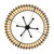Suratto Six Light Pendant (387P06MBH)