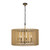 Suratto Eight Light Pendant (387P08MBH)