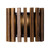Varaluz - 387W01MBW - One Light Wall Sconce - Suratto - Matte Black/Medium Walnut