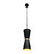 Varaluz - 390P02MBFG - Two Light Pendant - Mad Hatter - Matte Black/French Gold