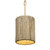 Varaluz - 391M01FG - One Light Mini Pendant - Jacob's Ladder - French Gold