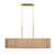 Jacob's Ladder Six Light Linear Pendant (391N06FG)
