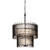 Varaluz - 393C10MBFG - Ten Light Chandelier - Park Row - Matte Black/French Gold