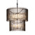 Varaluz - 393C14MBFG - 14 Light Chandelier - Park Row - Matte Black/French Gold