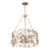 Ethereal Rose Six Light Chandelier (500C06HGOB)