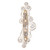 Varaluz - 500W04HGOB - Four Light Wall Sconce - Ethereal Rose - Havana Gold Ombre/Polished Stainless Accents