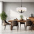 Patchwork Five Light Pendant (503P05BLSB)