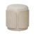 Varaluz - 513CH17B - Ottoman - Hutton - Ashe Blonde Oak/Ecru