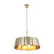 Peep Show Five Light Pendant (518P05SSBS)
