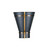 Varaluz - 536W01ZNCBRZ - One Light Wall Sconce - Brasserie - Blackened Zinc/Heritage Bronze